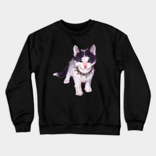 Punk Kitten Crewneck Sweatshirt